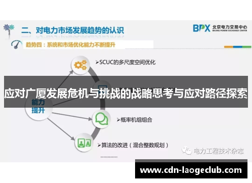 应对广厦发展危机与挑战的战略思考与应对路径探索