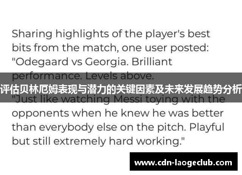 评估贝林厄姆表现与潜力的关键因素及未来发展趋势分析